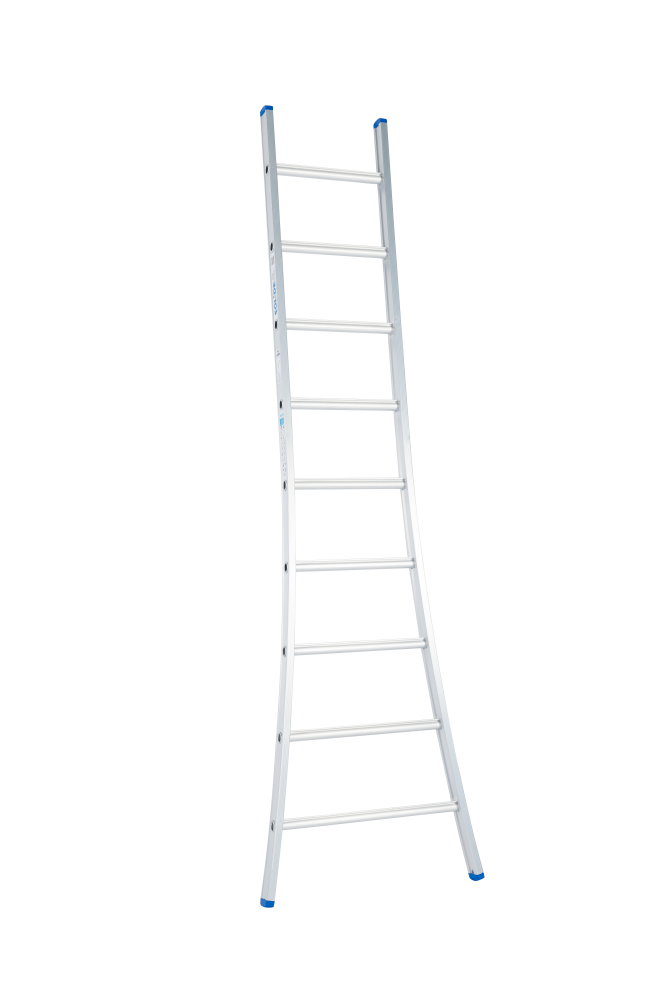 Enkele ladder / 9 sporten, open voet