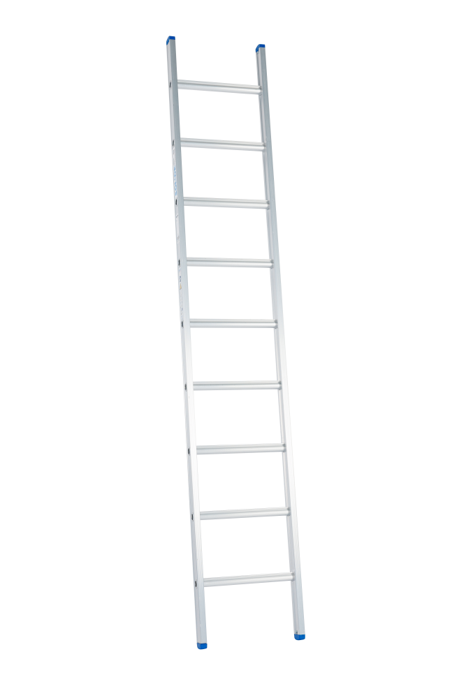 Enkele ladder / 9 sporten, rechte voet