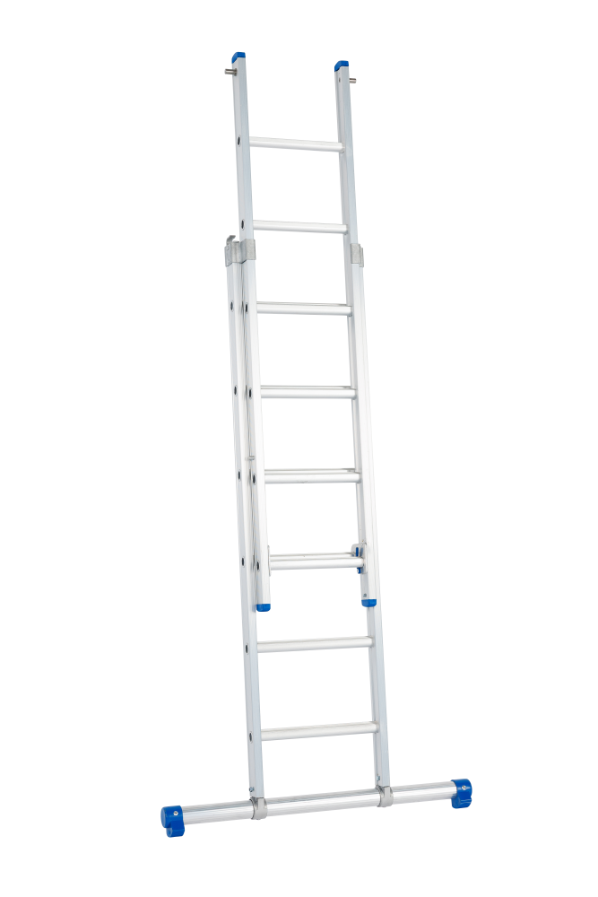 Echelle coulissante / 2 x 6, pieds droits, transformable, STAB290