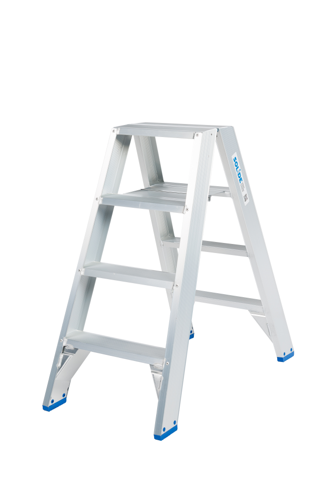 Dubbele trapladder / 2 x 4 treden