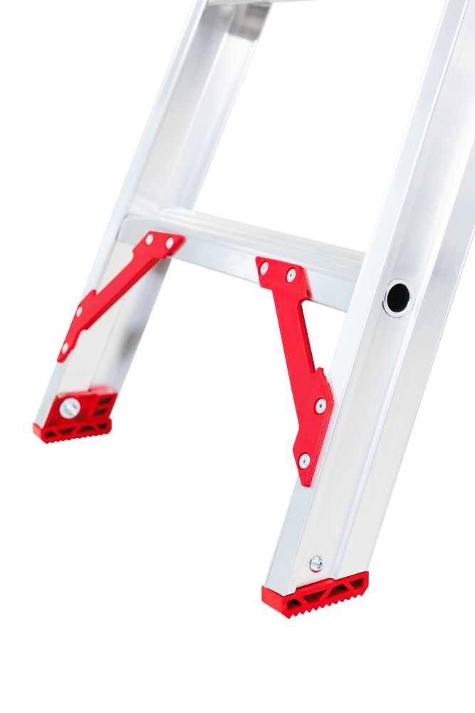 Eco Professional Dubbele trapladder / 2 x 4 treden
