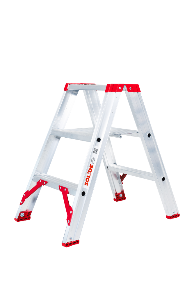 Eco Professional Dubbele trapladder / 2 x 3 treden